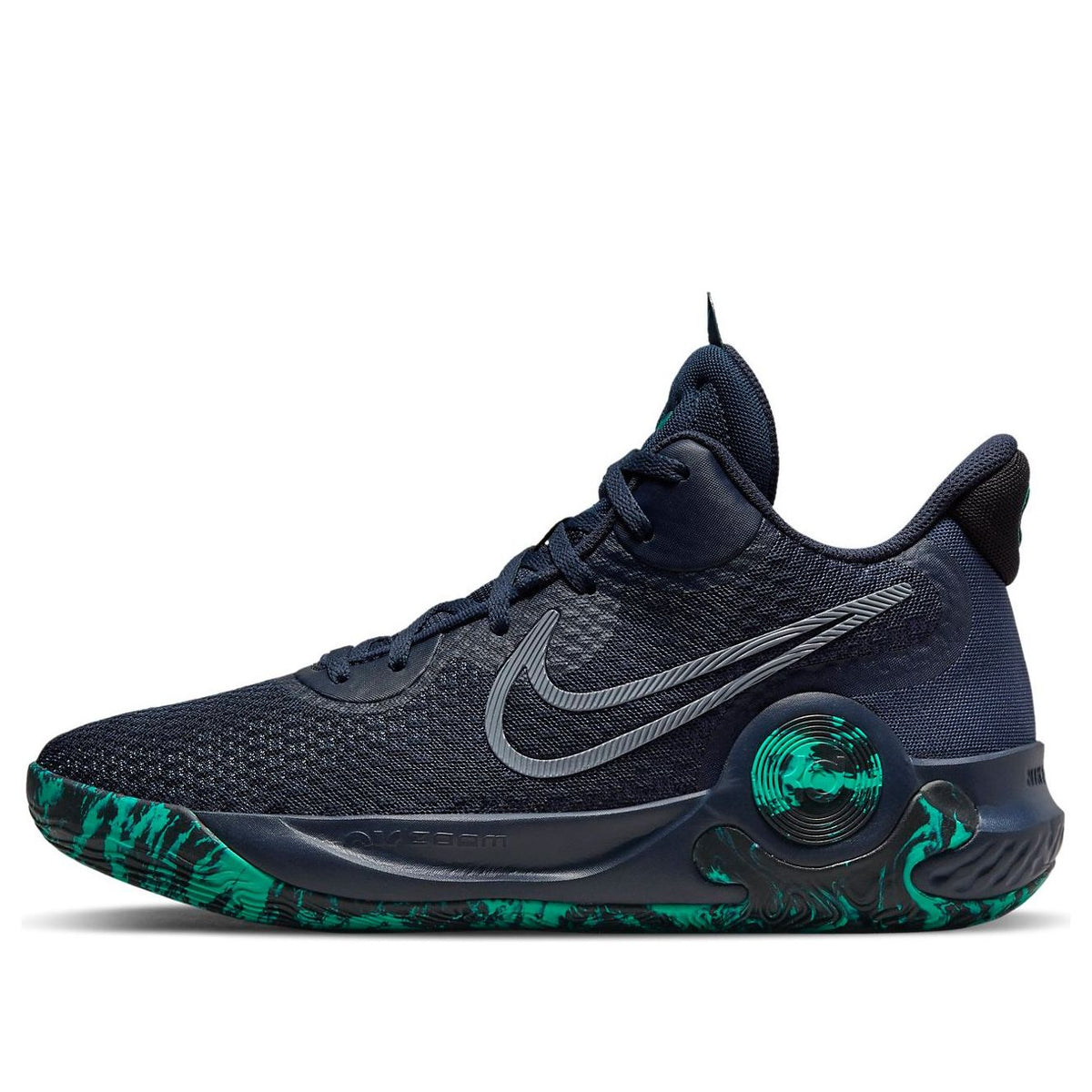 Nike KD Trey 5 IX EP 'Obsidian Clear Emerald' CW3402-400 - KICKS CREW