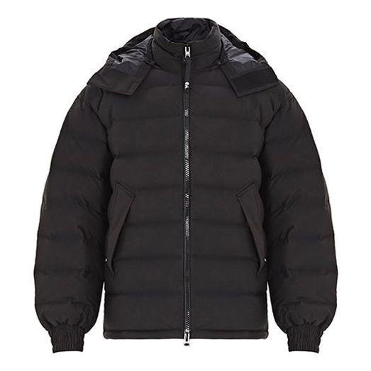 adidas Y-3 Seamless Hooded Down Jacket 'Black' FJ0442-KICKS CREW