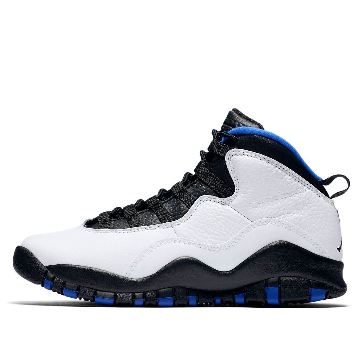 Jordan 10 sale blue and white