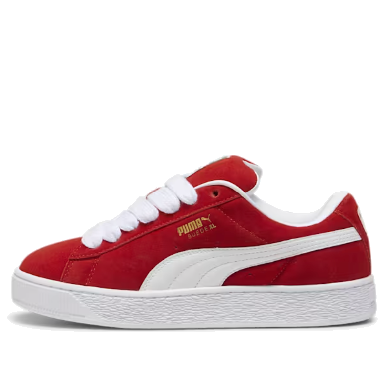 Puma Suede XL 'Red White' 395205-03 - KICKS CREW