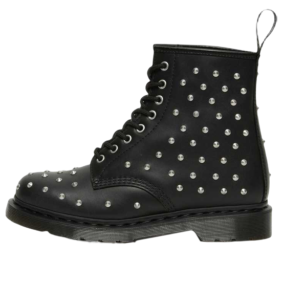 Dr. Martens 1460 Stud Wanama Leather Lace Up Boots 'Black' 27040001 ...