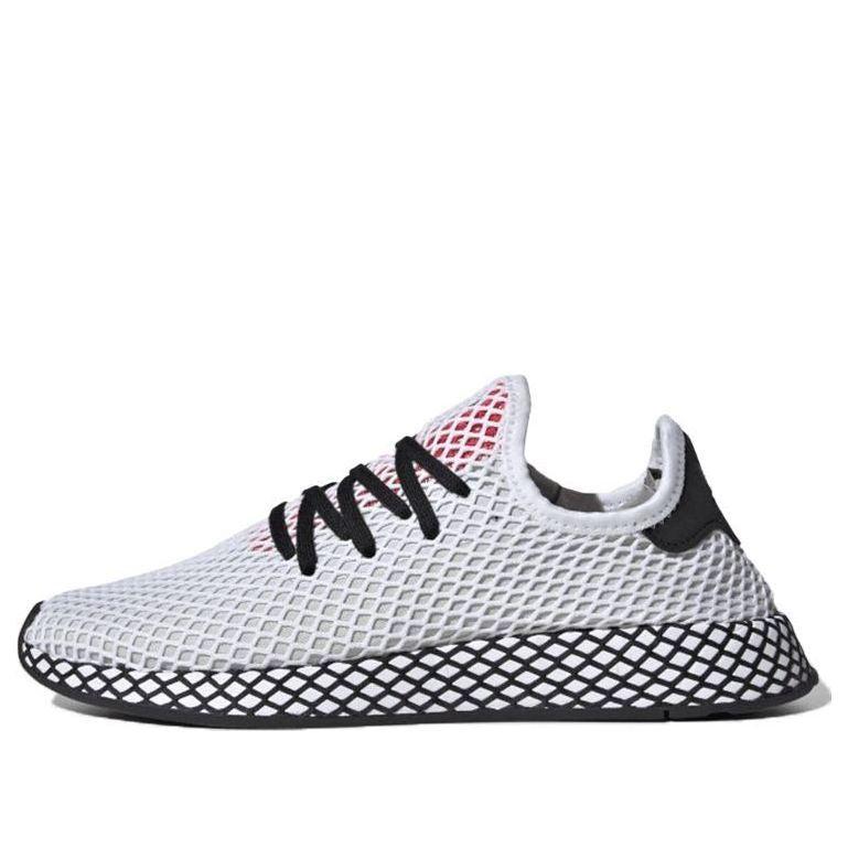 adidas Deerupt Runner 'Cloud White Red' DB2686 - KICKS CREW