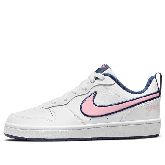 (GS) Nike Court Borough Low 2 SE1 'White Blue Pink' DB3090-100