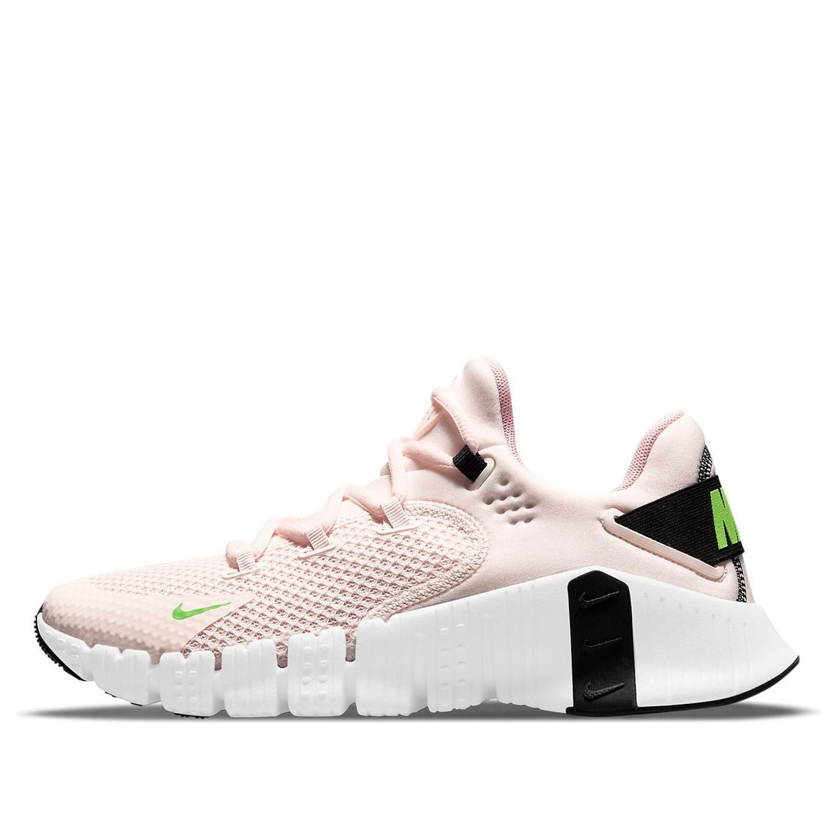 Nike Free Metcon 4 Light Soft Pink White Black Green Strike (Women's)