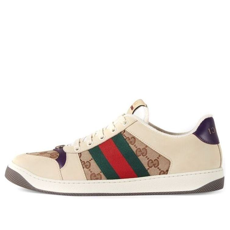 Gucci Screener GG sneaker 'Beige Dark blue' 546551-HVKI0-9765-KICKS CREW