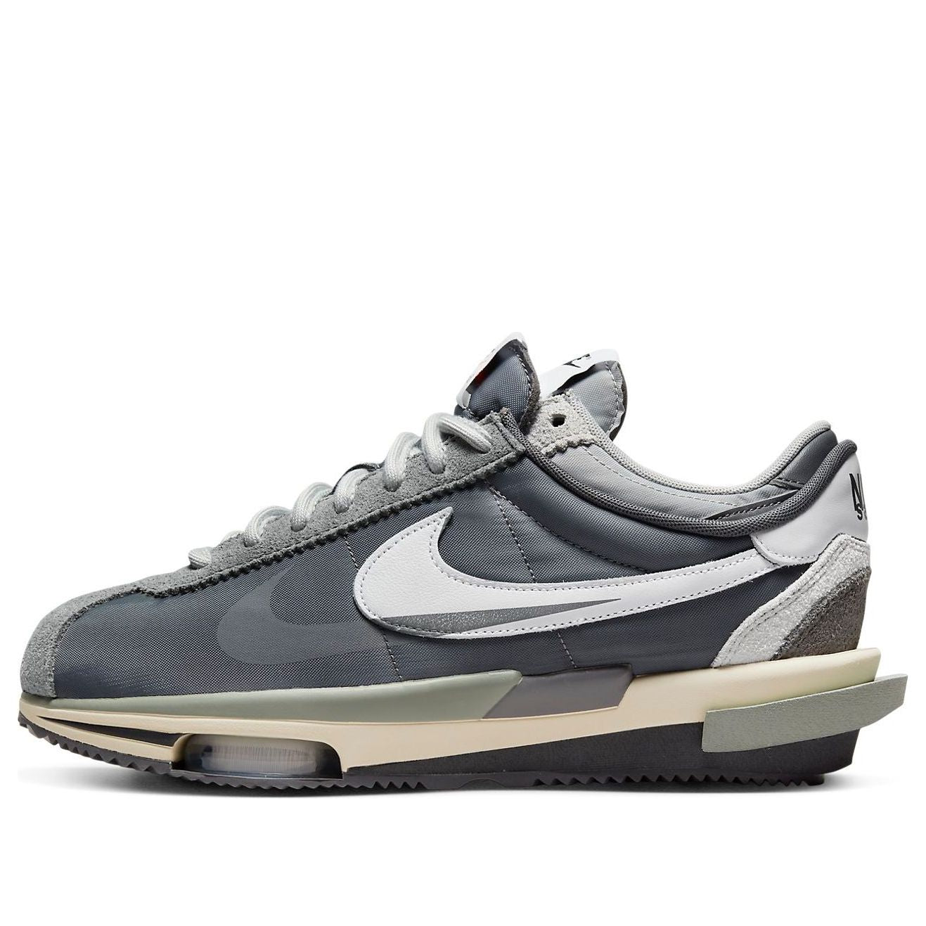 Nike sacai x Zoom Cortez SP 'Iron Grey' DQ0581-001 - KICKS CREW