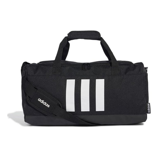 adidas 3-Stripes Duffel Bag Small 'Black White' GE1237