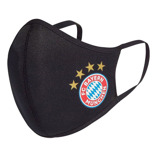 adidas FC Bayern Face Covers 3-Pack 'Black' HB5045