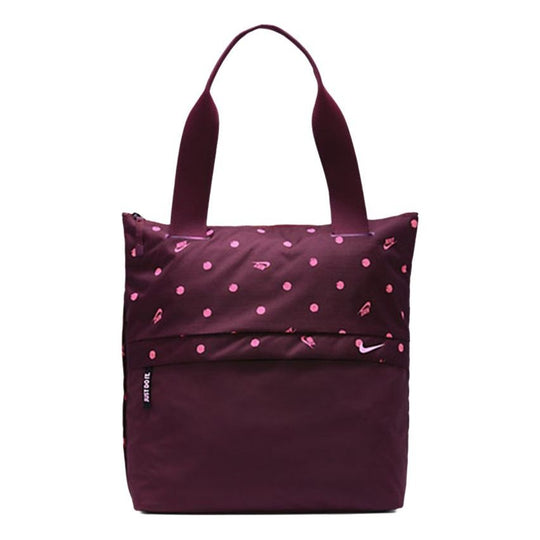 (WMNS) Nike Sportswear Radiate Tote Bag 'Burgundy' BA6187-681 - KICKS CREW