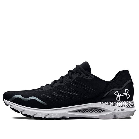 Under Armour HOVR Sonic 6 2E Wide 'Black White' 3026821-001-KICKS CREW