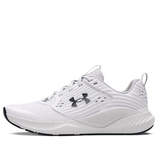 (WMNS) Under Armour Charged Commit 4 'White Distant Grey' 3026728-100 ...