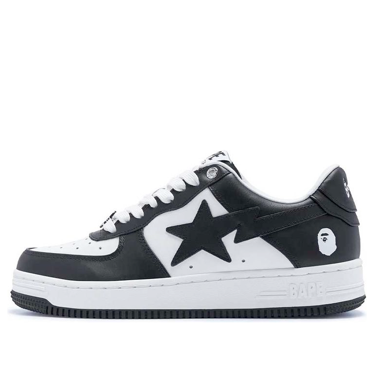 A BATHING APE Bape STA 'Black White' BAPE-BAPESTA-1 - KICKS CREW