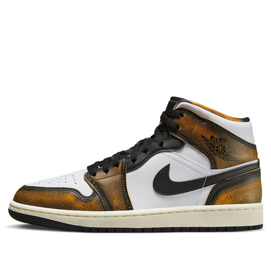 Air Jordan 1 Mid SE 'Wear-Away - Taxi' DQ8417-071 - KICKS CREW