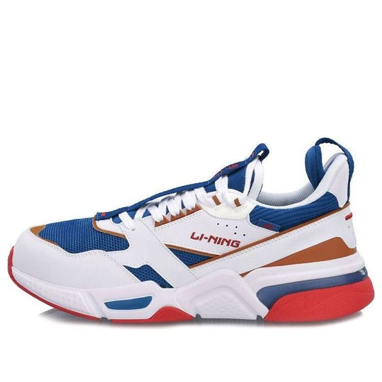 Li-Ning 001 Classic 'White Blue Red' AGCP021-1 - KICKS CREW