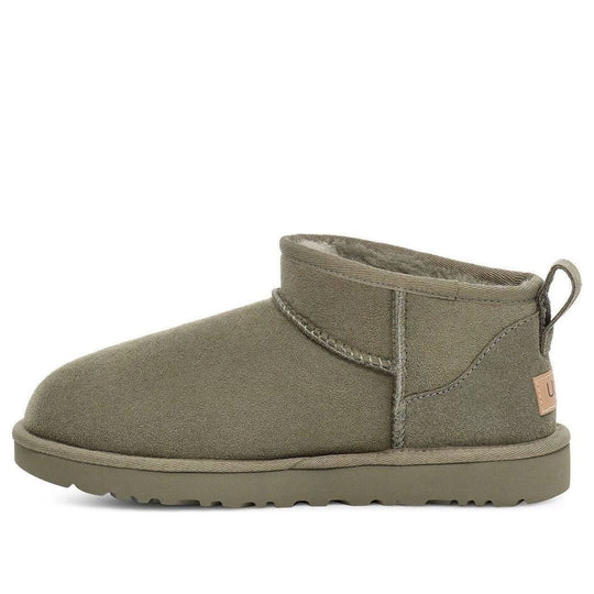 (WMNS) UGG Classic Ultra Mini Boot 'Moss Green' 1116109-MSG - KICKS CREW