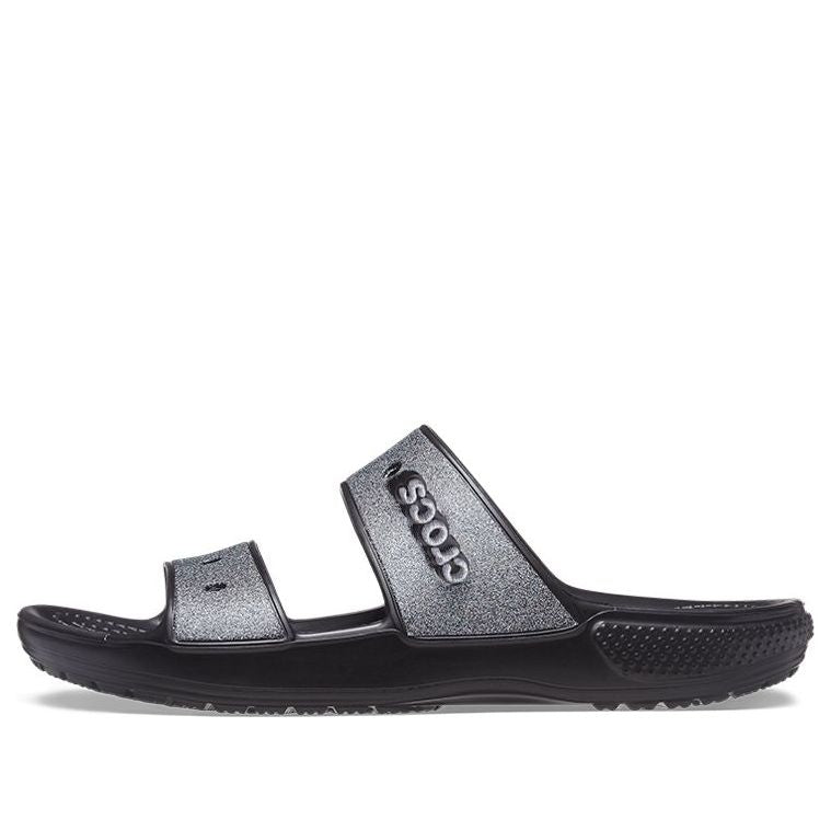 Crocs Classic Glitter II Sandal 'Black' 207769-001 - KICKS CREW