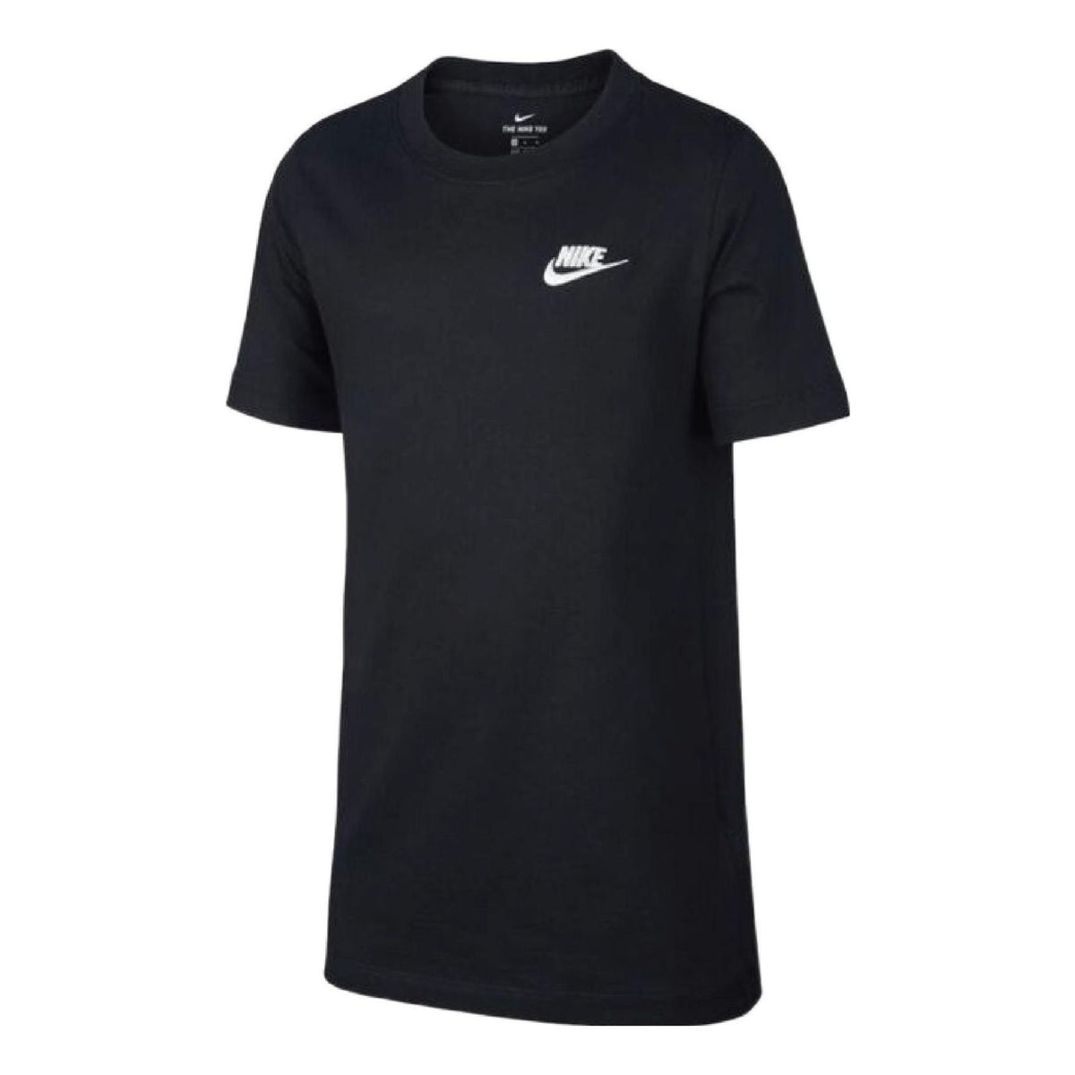 Nike Sportswear Logo T-shirt 'Black White' AR5254-010 - KICKS CREW