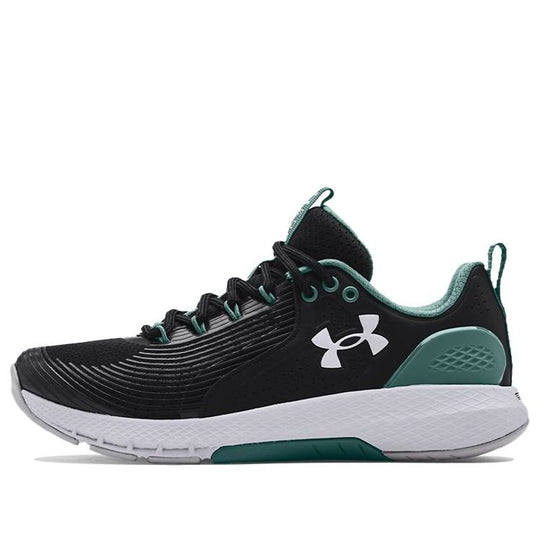 Under Armour Charged Commit TR 3 'Black Green' 3023703-002 - KICKS CREW