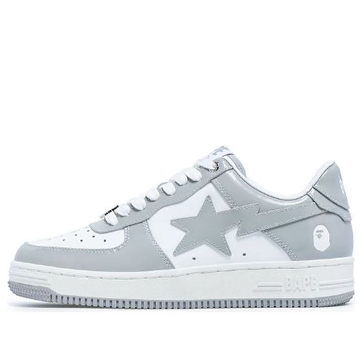 A BATHING APE Bape STA Low 'Grey' 1I70-191-022-GREY - KICKS CREW