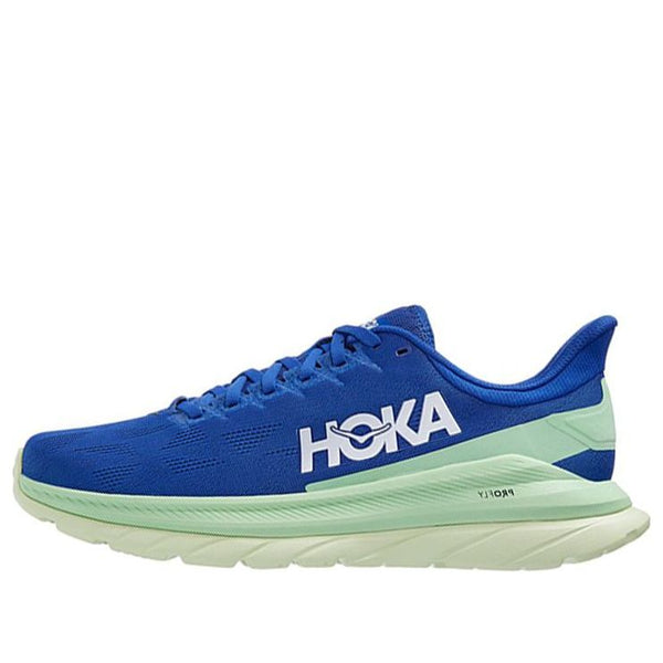 HOKA ONE ONE Mach 4 'Dazzling Blue Green Ash' 1113528-DBGA-KICKS CREW