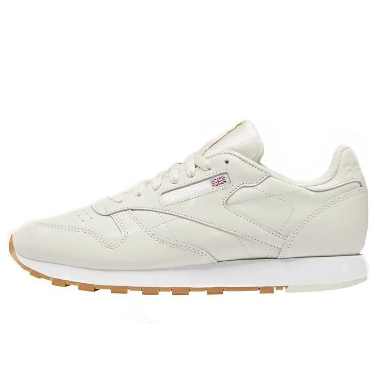 Reebok Classic Leather Sports Casual Shoes 'Cream y' DV7171 - KICKS CREW