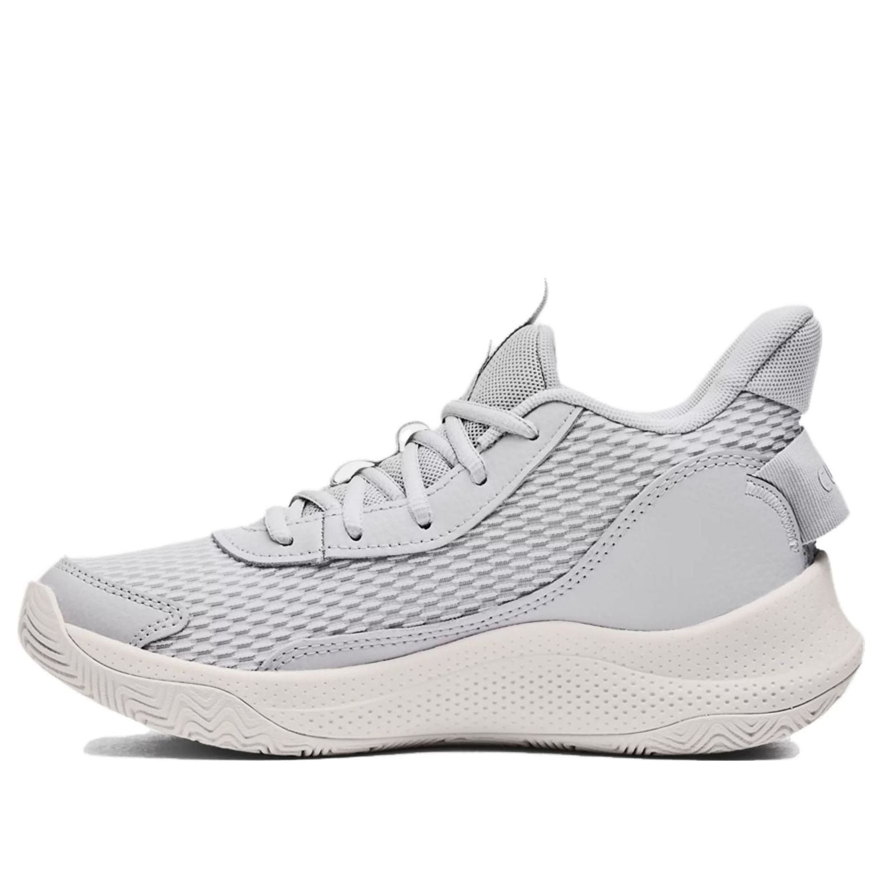 (GS) Under Armour Curry 3Z7 Basketball Shoes 'Grey White' 3026623-101