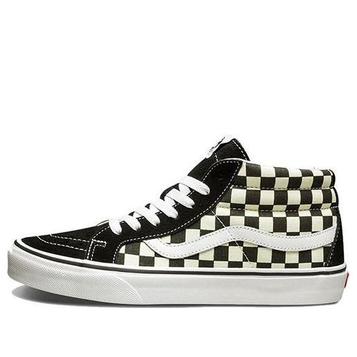 Vans Sk8-Mid Reissue 'Checkerboard' VN0A391FQXH - KICKS CREW