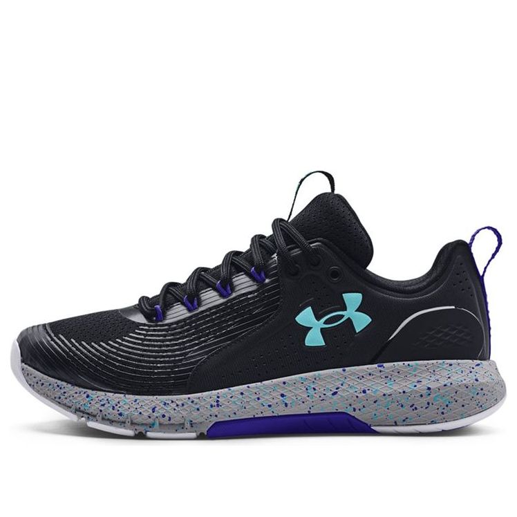 Under Armour Charged Commit TR 3 'Black Blue Speckled' 3023703-003 ...