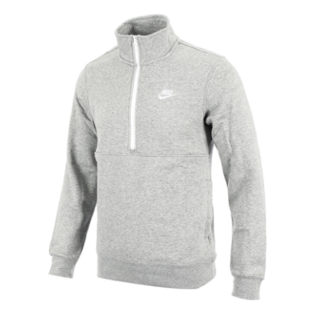 Nike Sportswear Club Fleece Half Zip 'Grey' DD4733-066