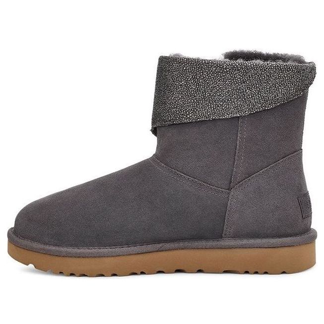 (WMNS) UGG Classic Caviar Mini Gray 1112498-DGRY-KICKS CREW