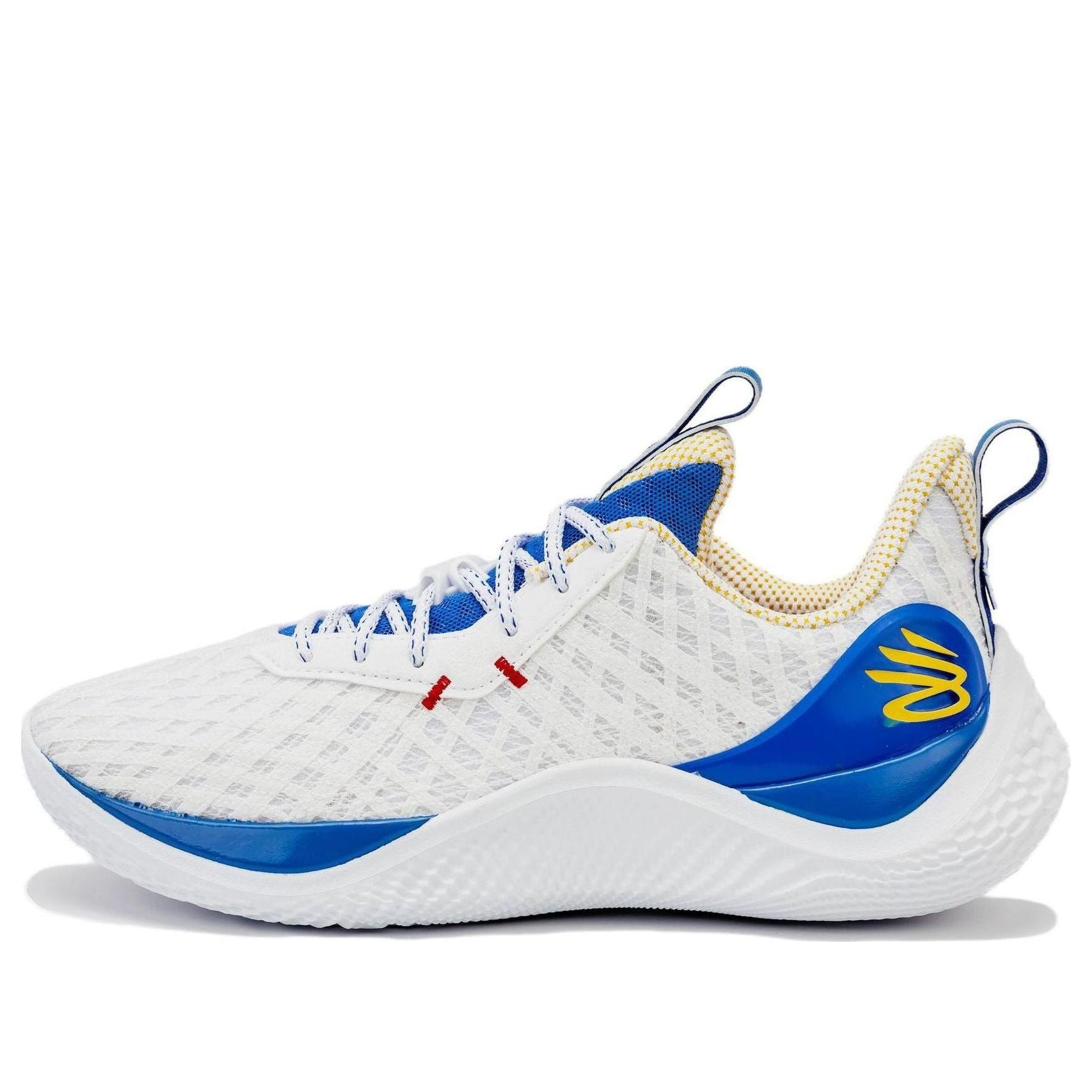 Curry 6 white and clearance blue