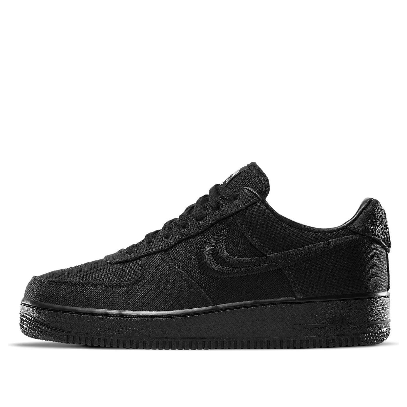 Nike Stussy x Air Force 1 Low 'Triple Black' CZ9084-001