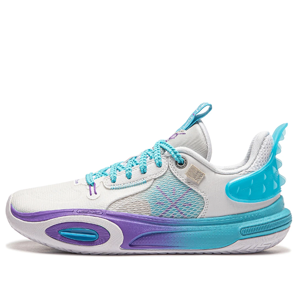 (GS) Li-Ning Wade All City 11 'White Blue Purple' YKBT034-1-KICKS CREW