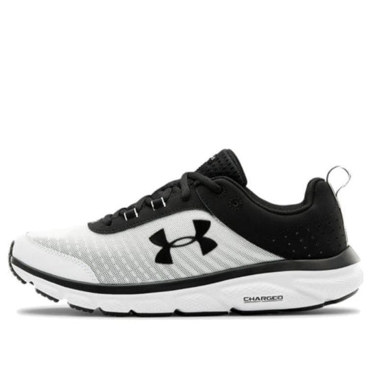 Under Armour Charged Assert 8 Sports Shoes White/Black 3021952-110 ...