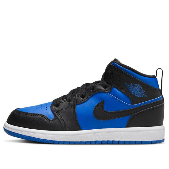 (PS) Air Jordan 1 Mid 'Black Royal Blue' DQ8424-042