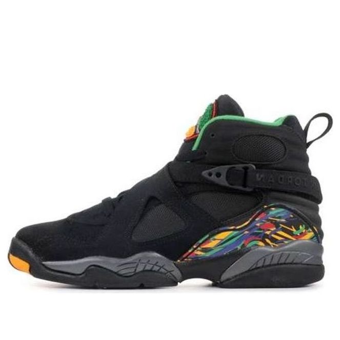 All black shop jordan 8s