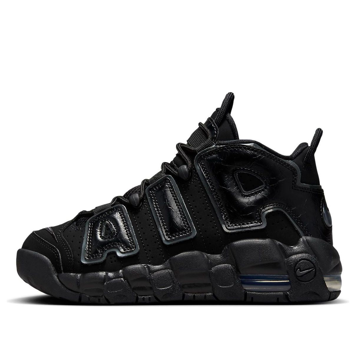 Nike air uptempo outlet triple black