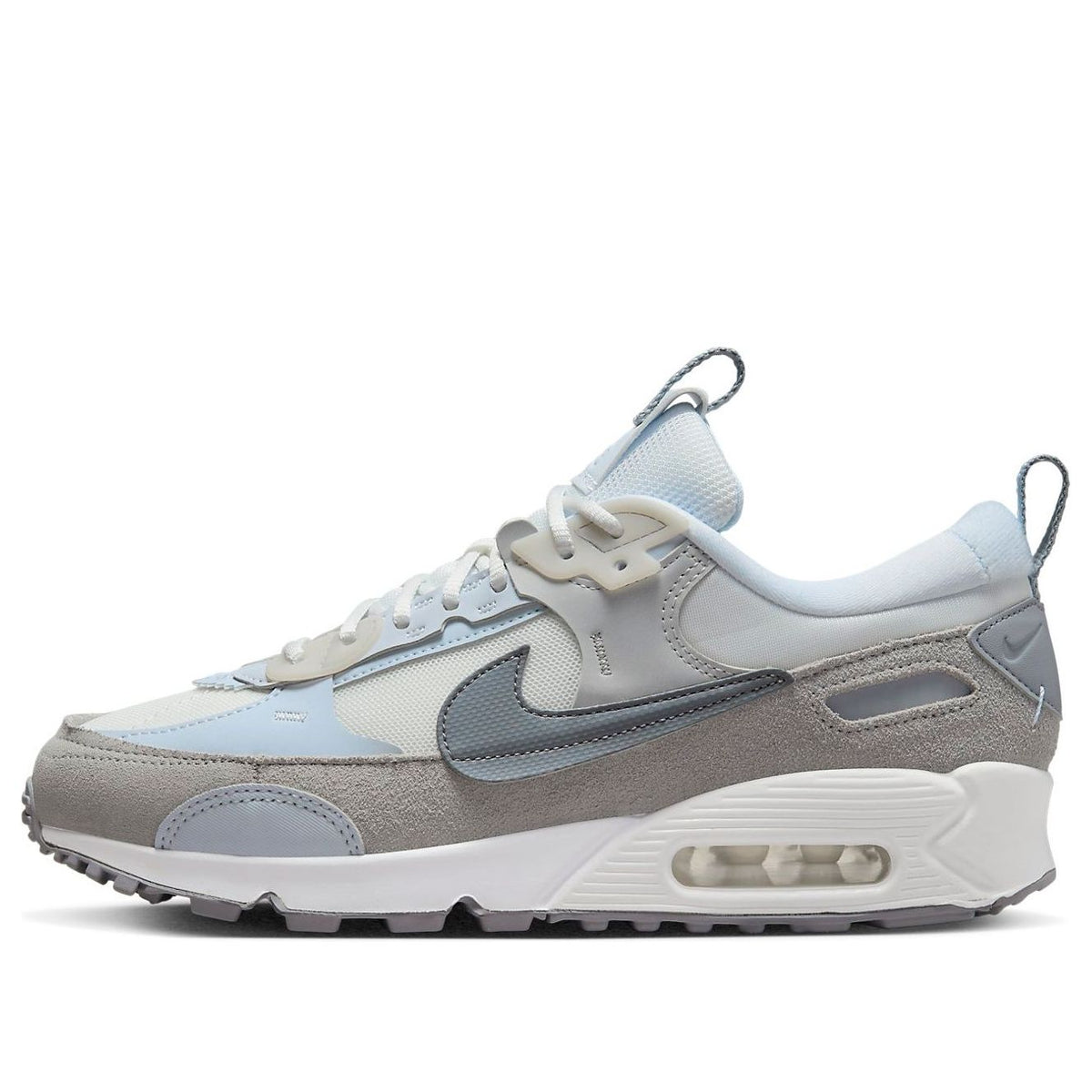 (WMNS) Nike Air Max 90 Futura 'White Pure Platinum' DM9922-103 - KICKS CREW