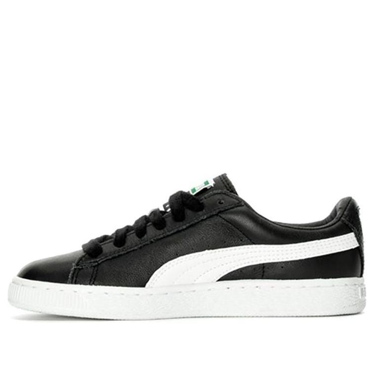 (WMNS) PUMA Basket Classic Lfs Casual Sneakers Black/White 362892-21 ...