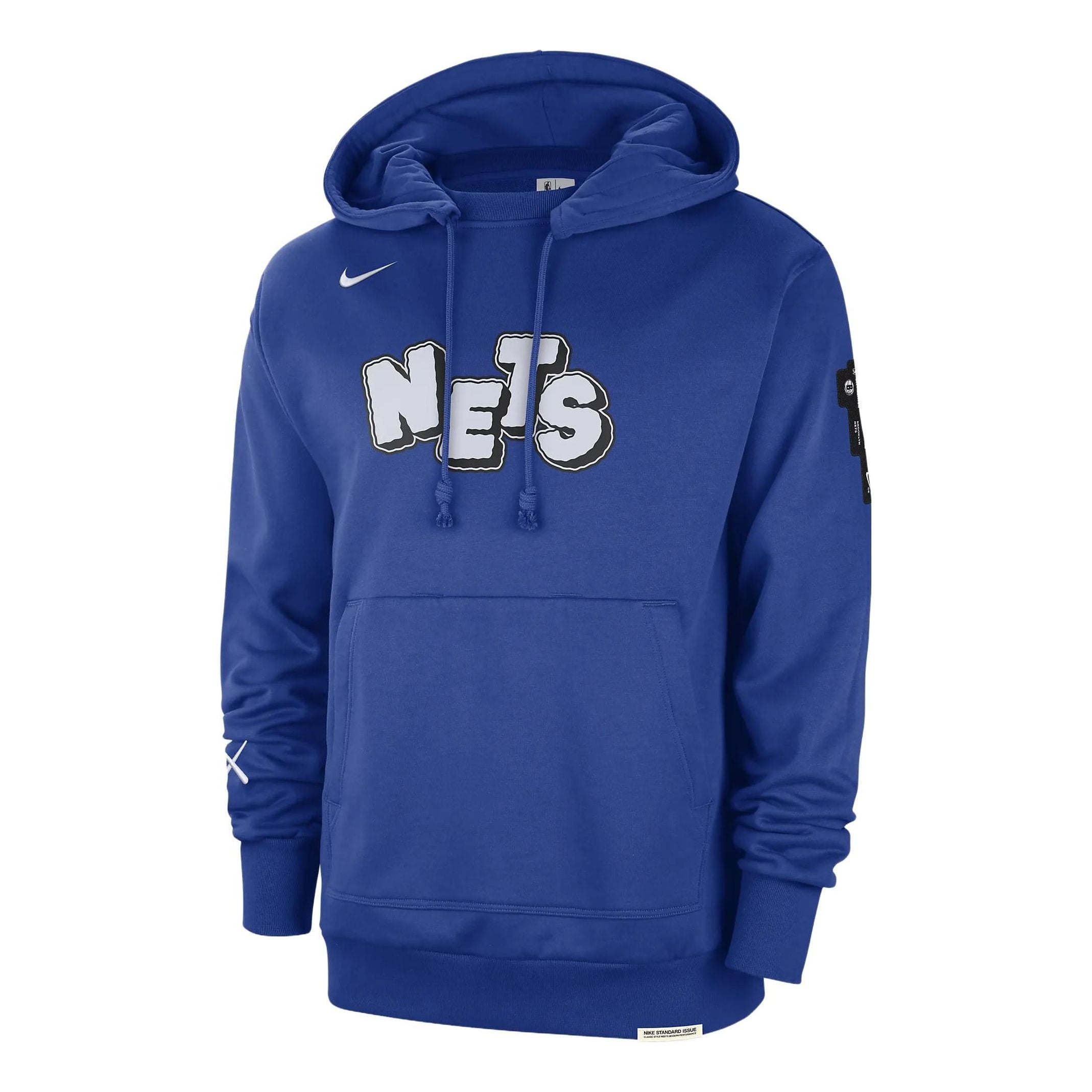 Nike X Kaws X Brooklyn Nets City Edition Hoodie 'Blue' FB4441-495