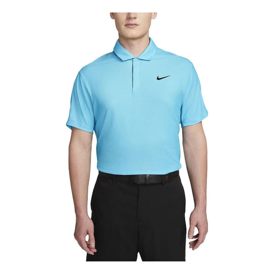 Nike Dri-FIT Tiger Woods Golf Polo 'Blue' DR5314-416-KICKS CREW