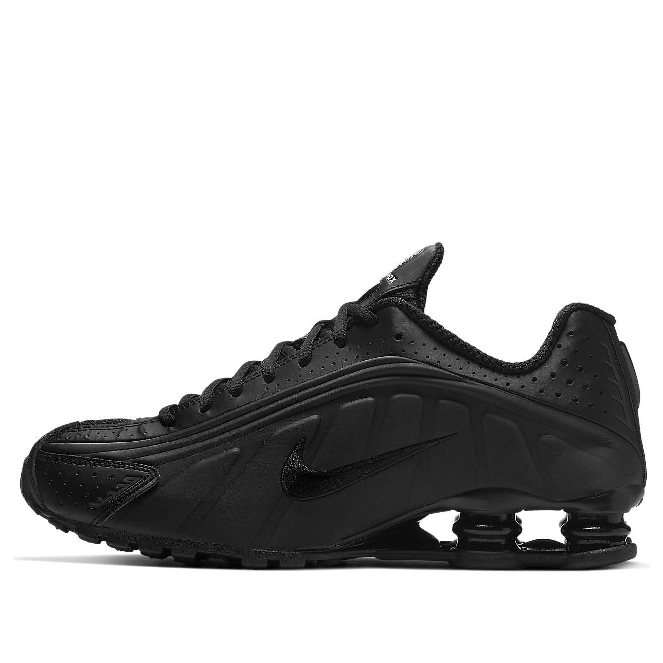 Nike Shox R4 'Triple Black Matte' 104265-044 - KICKS CREW