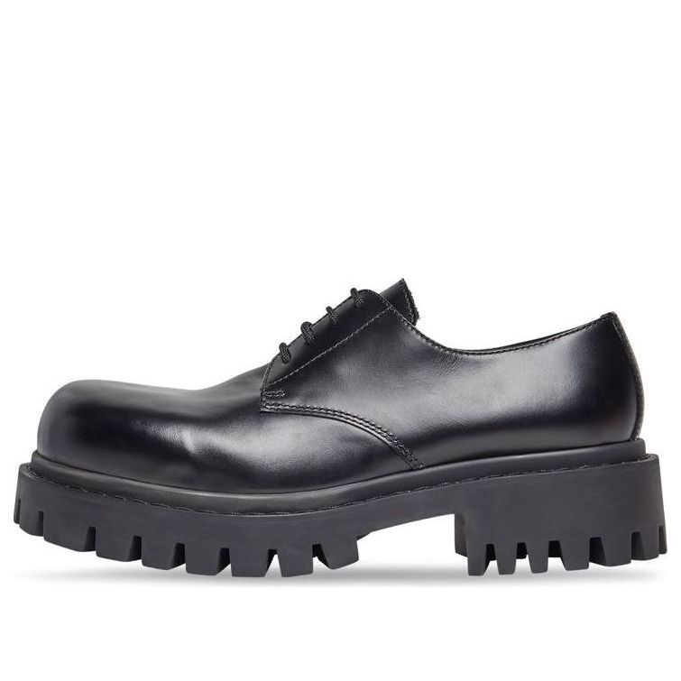 Balenciaga Sergent 20mm Derby 'Black' 701393WBD401000 - KICKS CREW