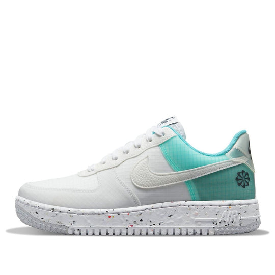 (WMNS) Nike Air Force 1 Crater 'Move To Zero - White Dynamic Turquoise' DO7692-101