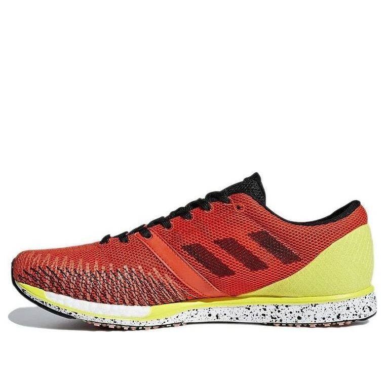 adidas Adizero Takumi Sen 5 Wide 'Orange Yellow White' F36492 