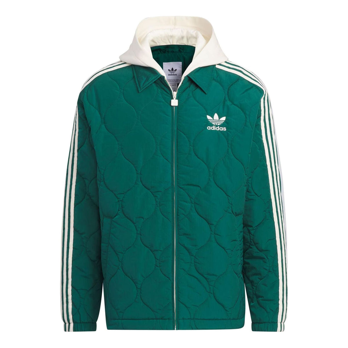 Adidas Originals Classic Sport Jacket Green White Iw6285 Kicks Crew