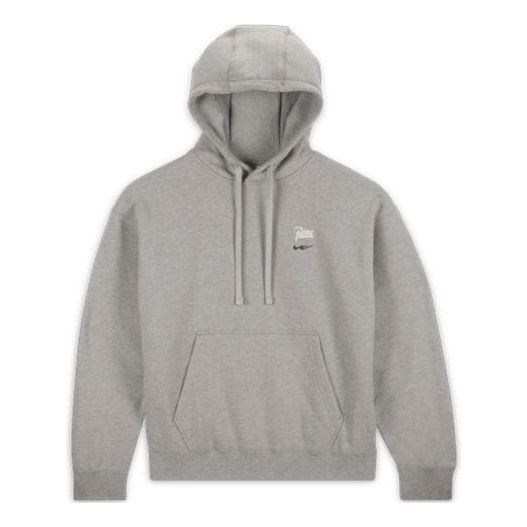 Nike FC Barcelona x Patta Solo Swoosh Hoodie 'Grey' FD4147-063