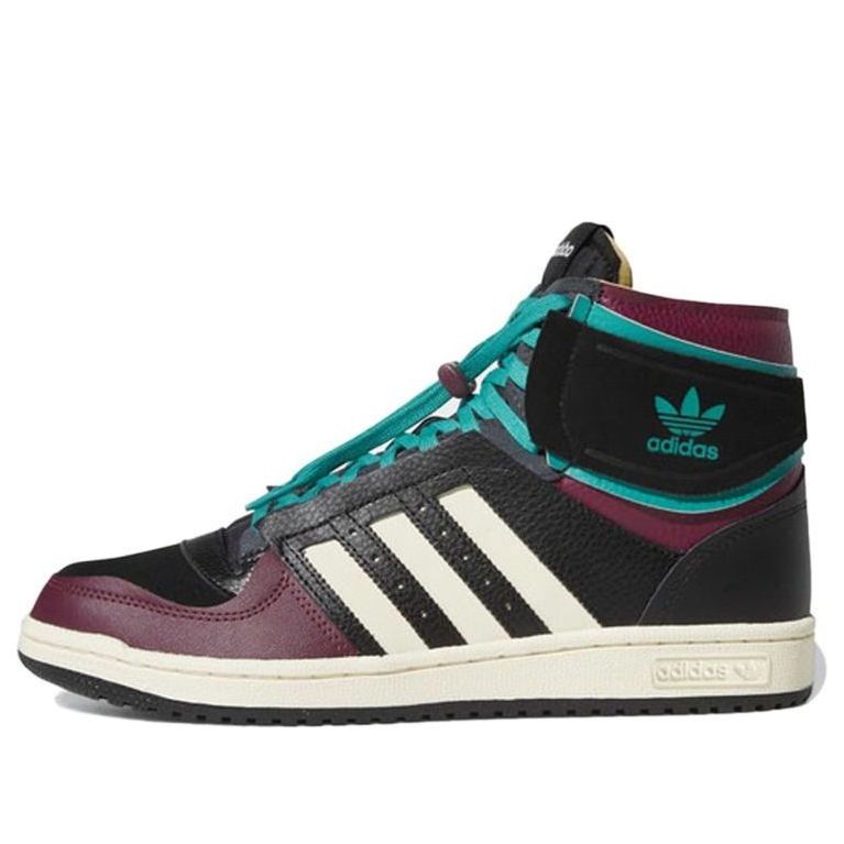 adidas Top Ten DE 'Black Burgundy' S24117 - KICKS CREW