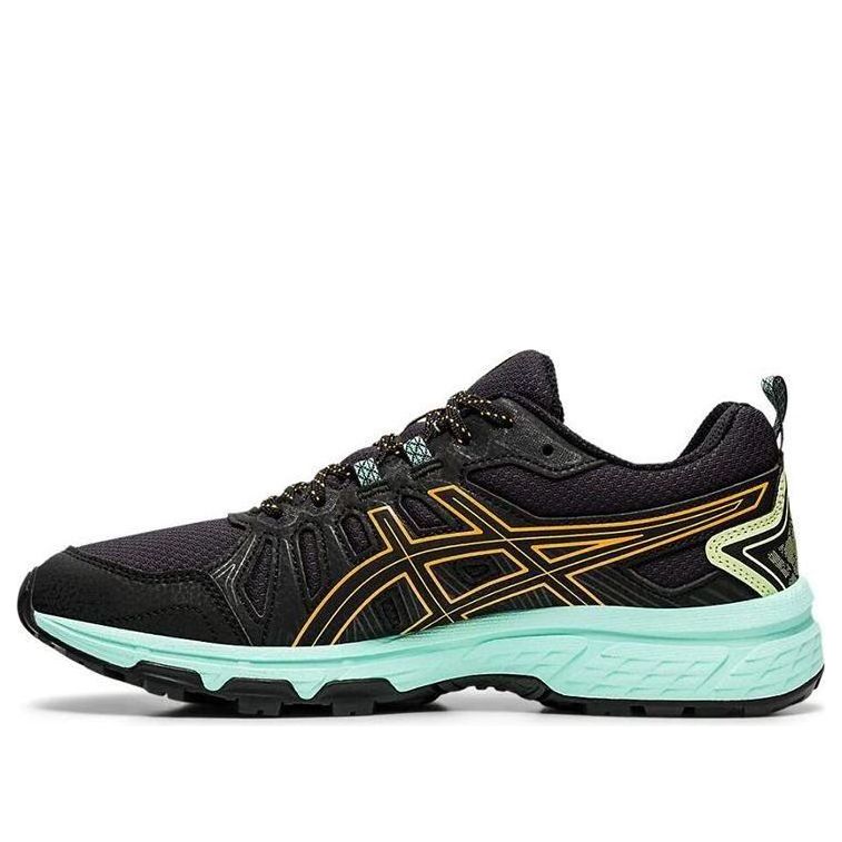 (WMNS) Asics Gel Venture 7 'Black Mint Orange Pop' 1012A476-003 - KICKS ...