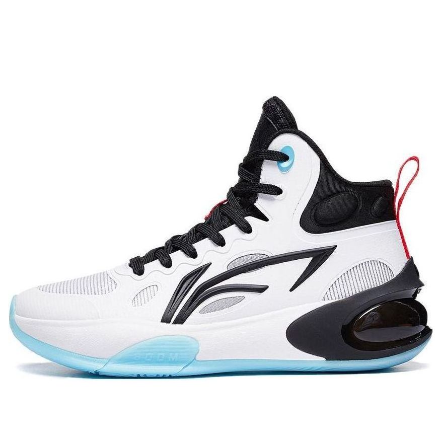 (GS) Li-Ning Yushuai 17 High 'White Black' YKBT068-3 - KICKS CREW